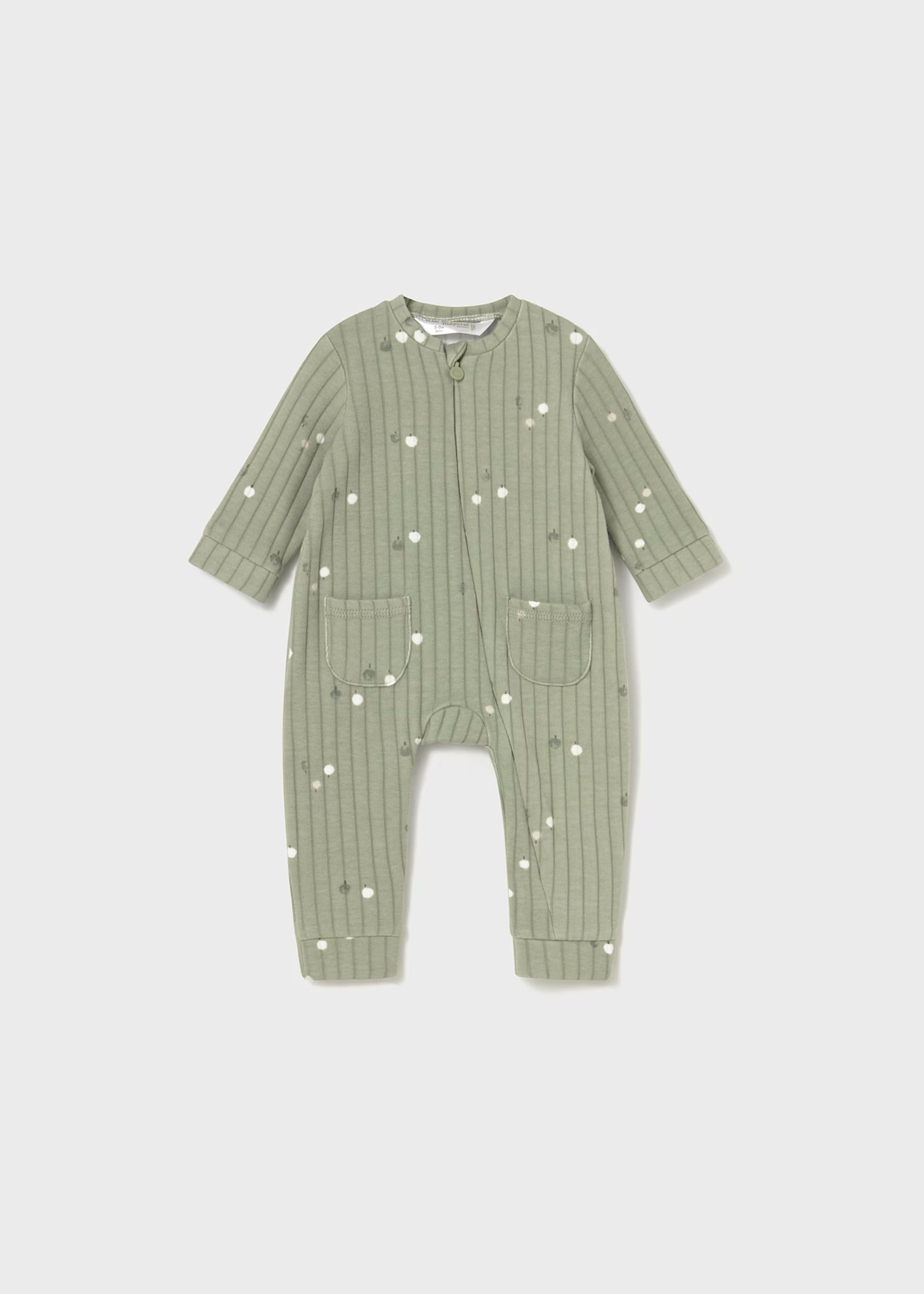 Newborn Sage One Piece Little Sprout Mayoral