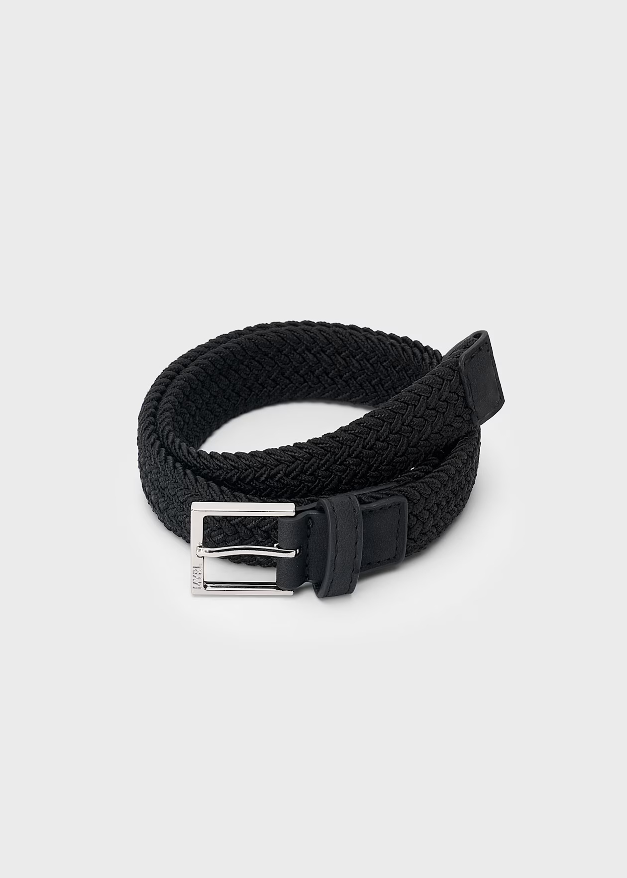 Woven Belt - Black-Little Sprout