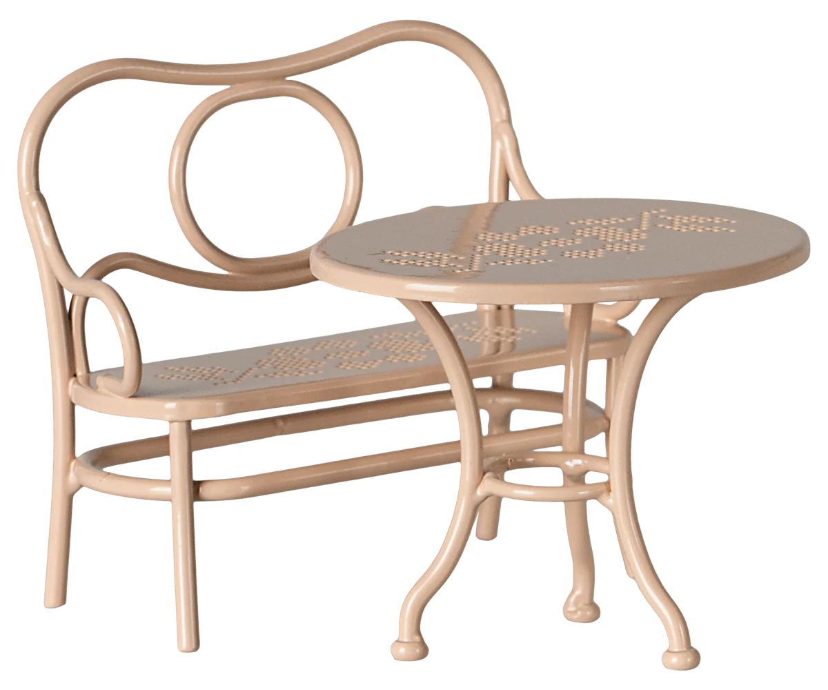 Cafe set, Mouse- Big - Pale Pink-Little Sprout