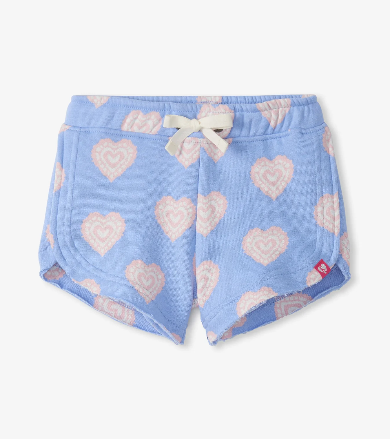 Hatley Heart Burst Pull on Shorts Serenity Little Sprout