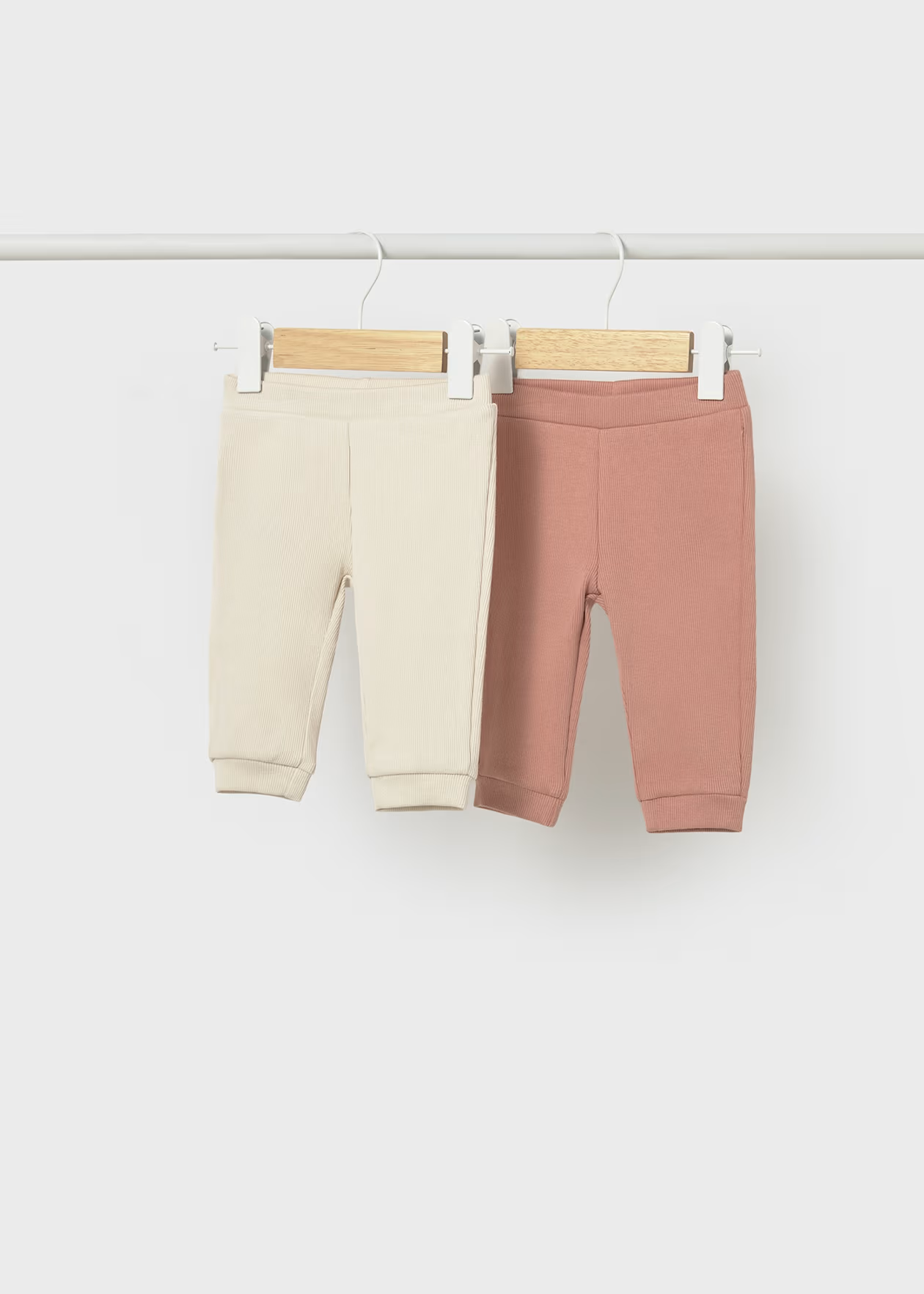 Newborn 2 Leggings Set - Clay