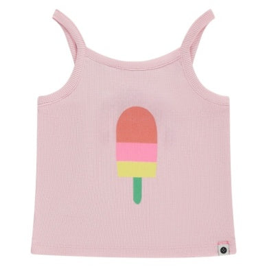 Babyface Girls Singlet Blush Little Sprout