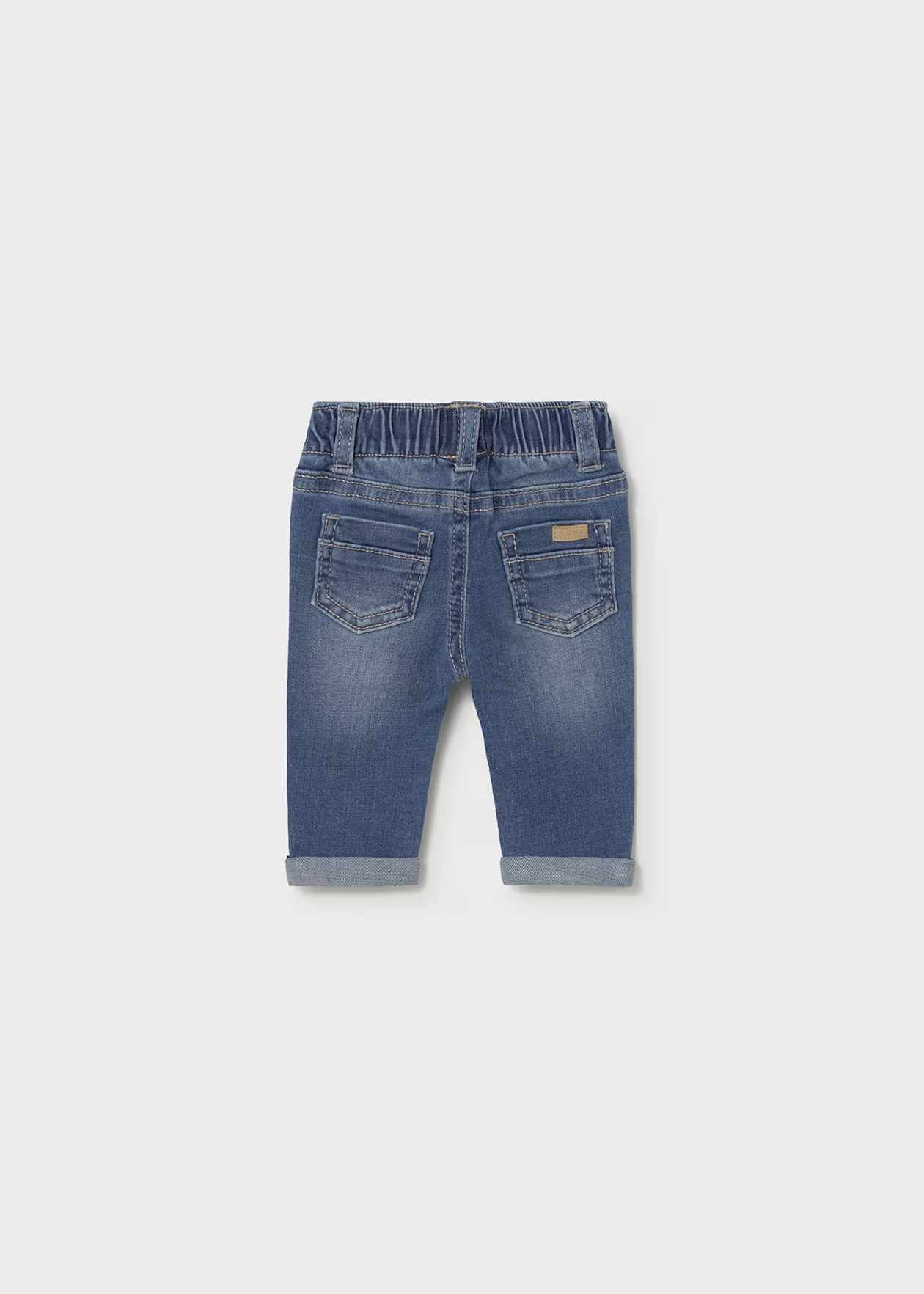 Newborn Boy Jeans - Medium Denim