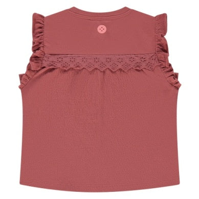 Girls Short Sleeve T Shirt - Ruby