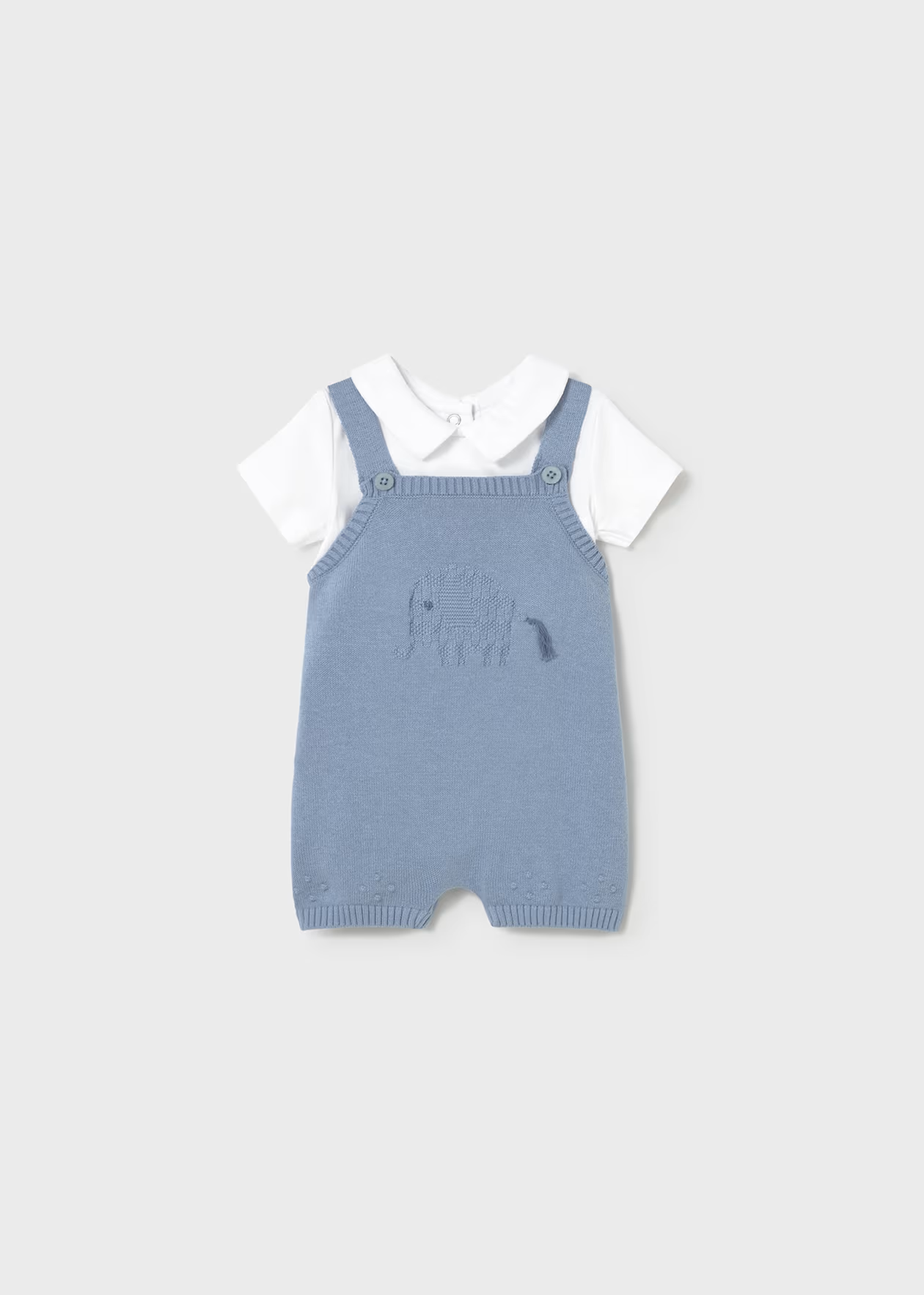 Mayoral Knit Romper and Bodysuit Set Atlantis Little Sprout