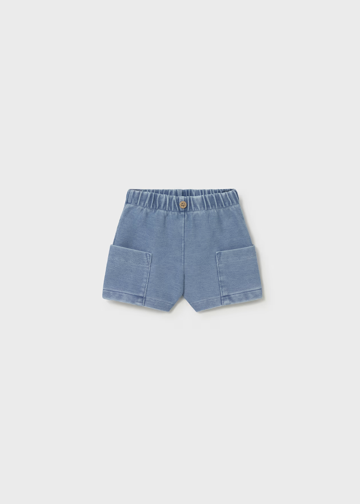 Newborn Boy Short Light Denim Little Sprout mayoral