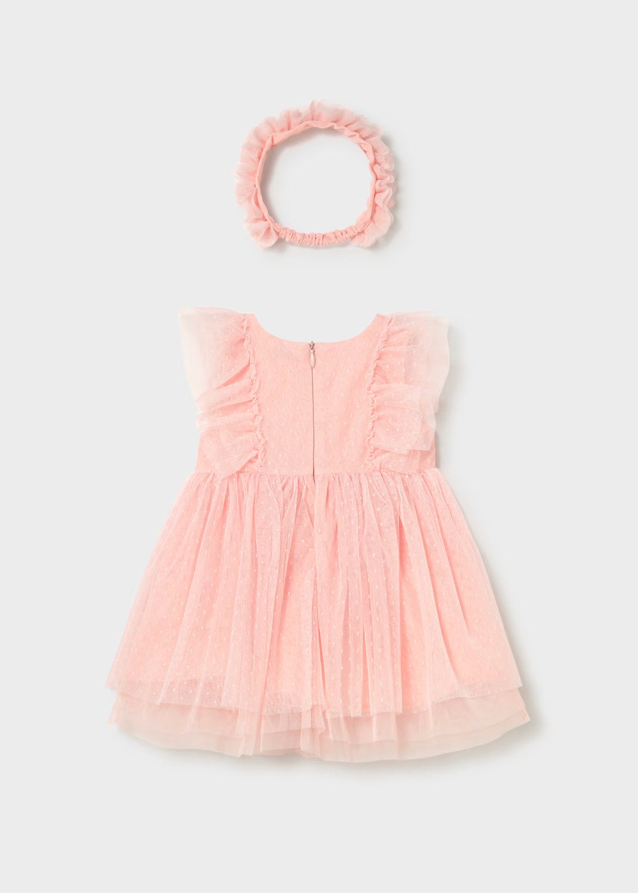 Baby Tulle Dress with Headband - Blossom