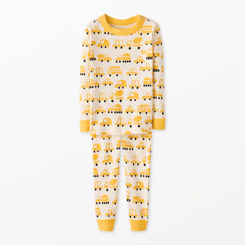 Hanna Andersson Pajama Set Rush Hour Little Sprout