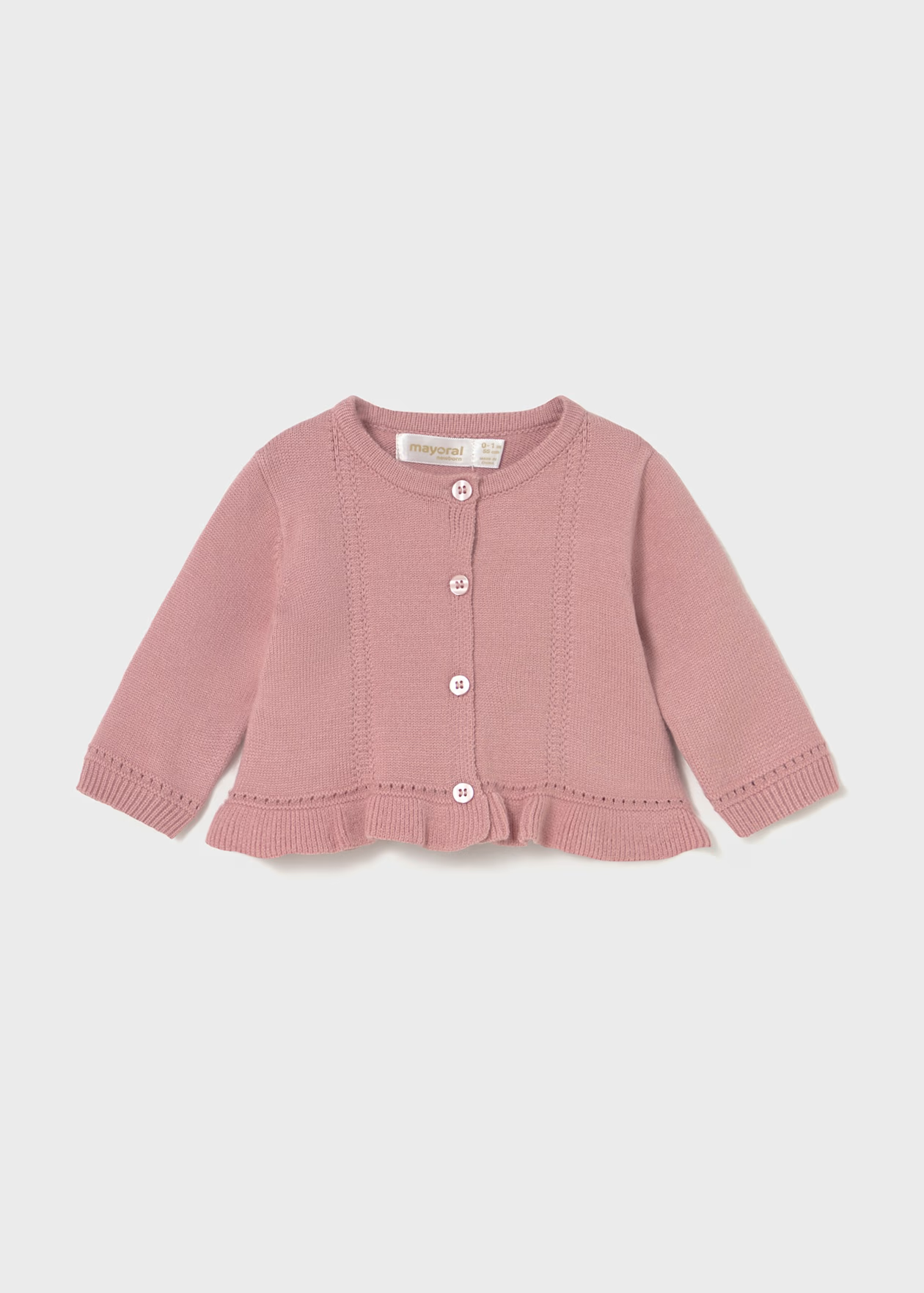 Newborn Girl 3-Piece Skirt Set - Petal
