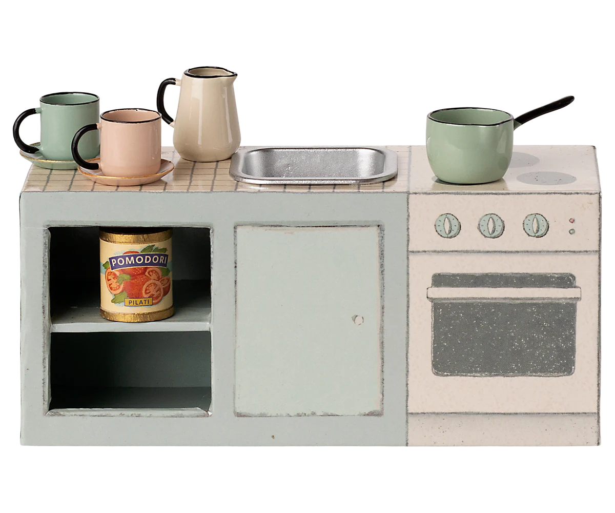 Maileg Kitchen Counter Mouse Little Sprout