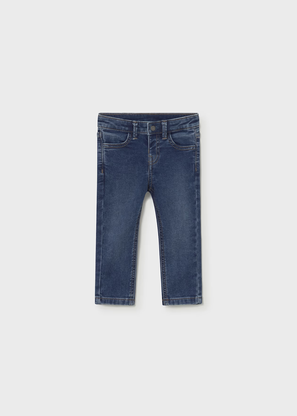 Mayoral Baby Boy Slim Fit Jeans Dark Denim Little Sprout