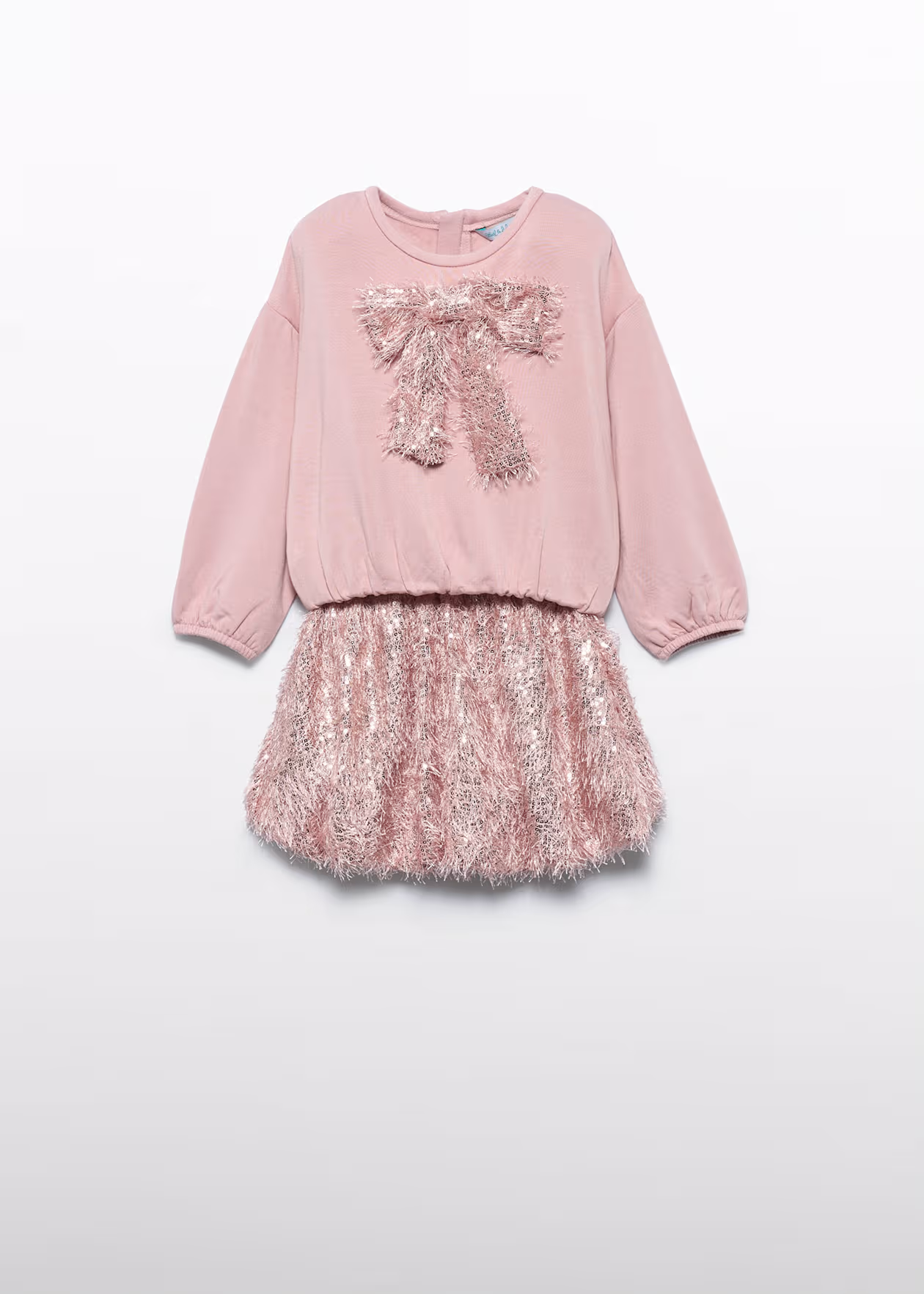 Sequin Fringe Skirt Set Petal Little sprout
