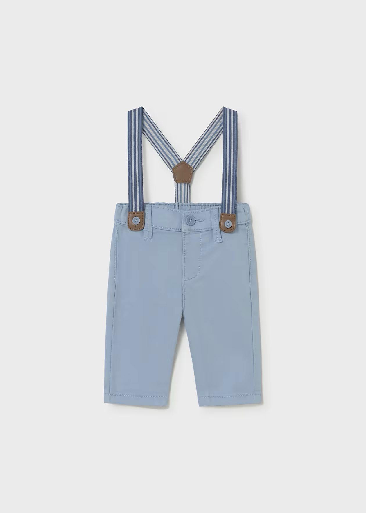 Mayoral Newborn Pants with Suspenders Regatta Little Sprout