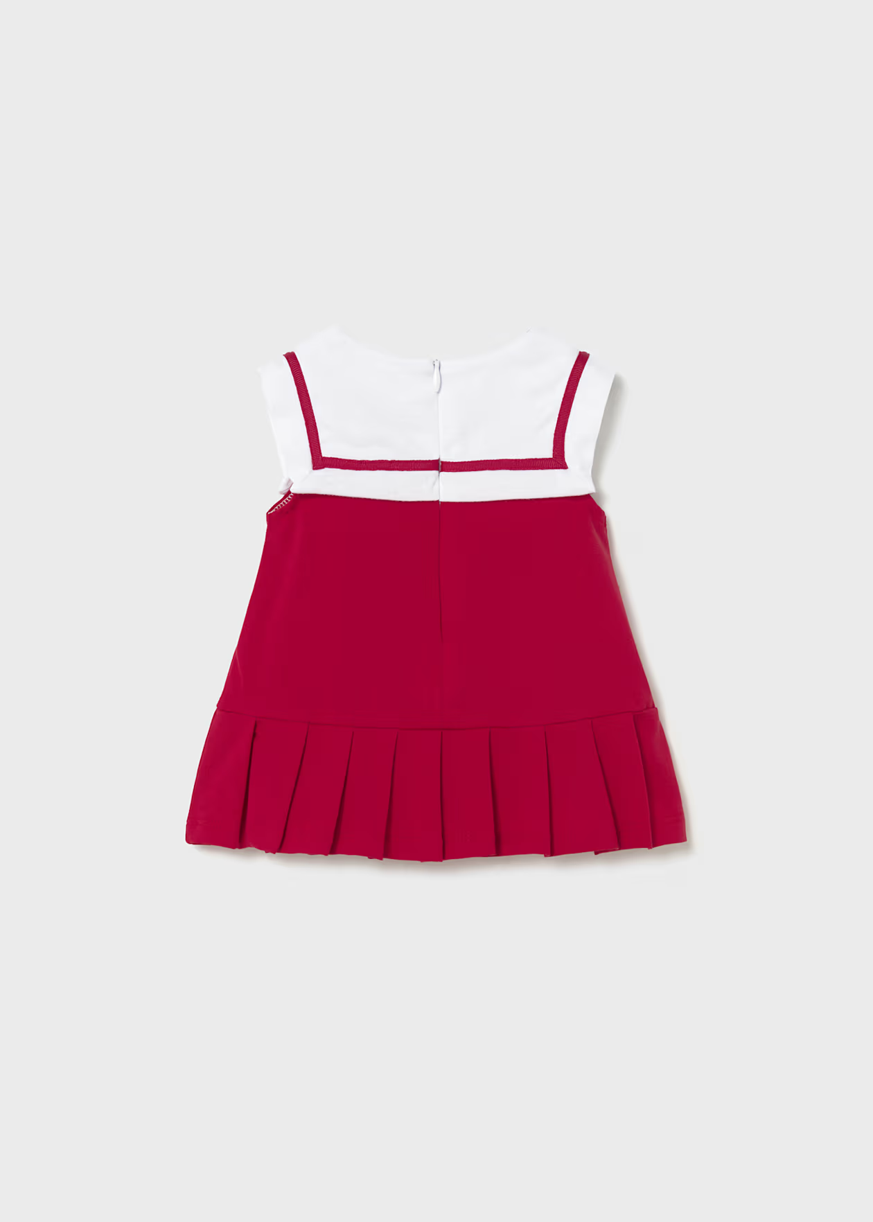 Newborn Girl Knit Dress - Red