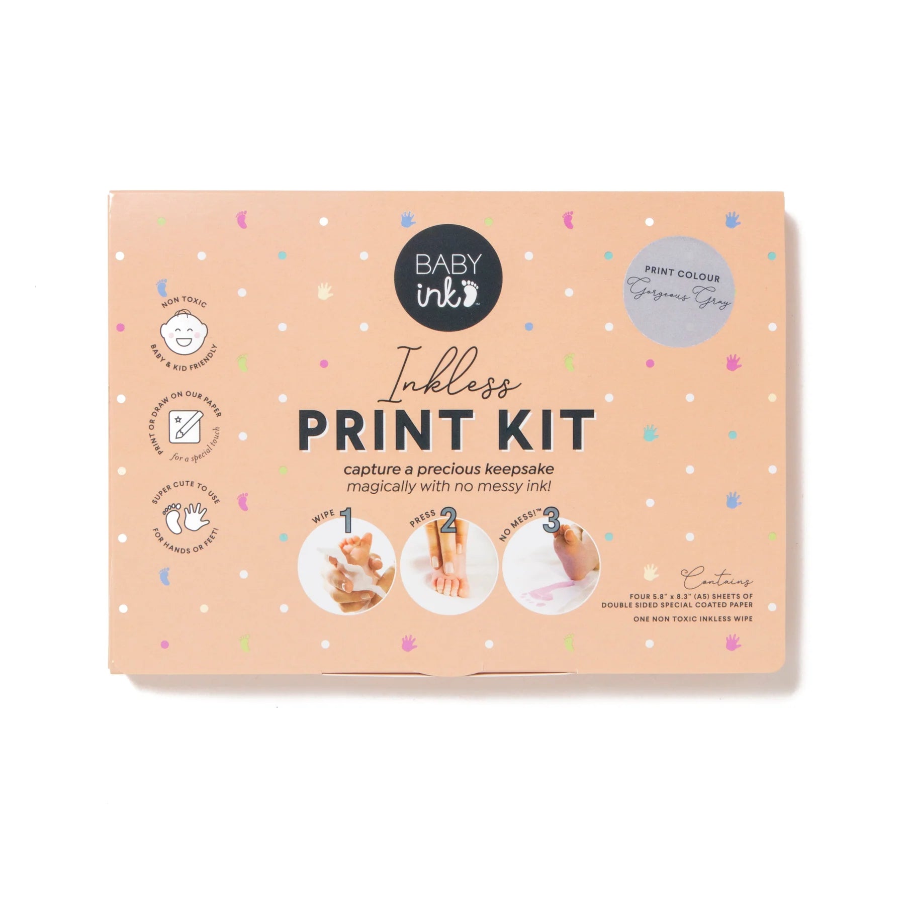 Ink-Less Hand & Foot Print Kits