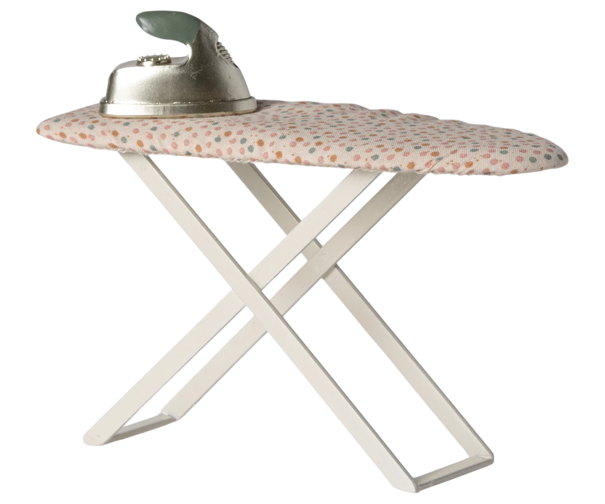 Iron and Ironing Board, Mouse - Polka Dot