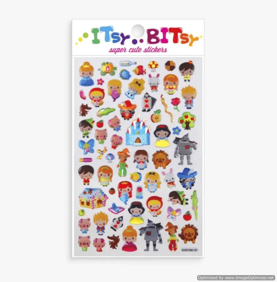 Itsy Bitsy Stickers-Fairy Tales