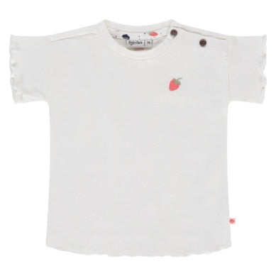 Baby Short Sleeve T-Shirt - Ivory