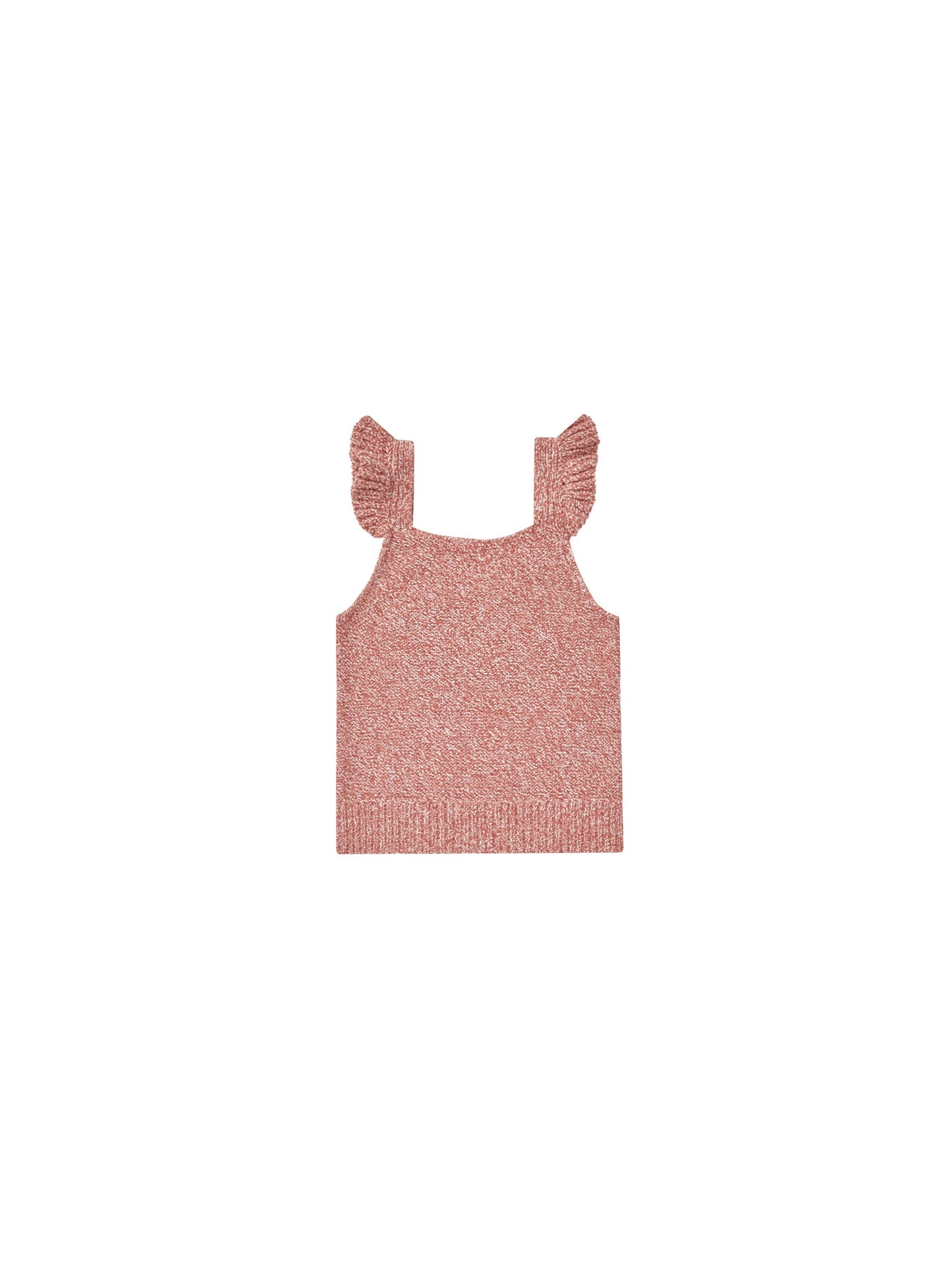 Knit Tank - Heathered Strawberry