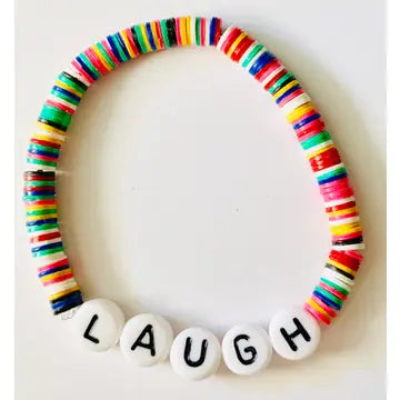 Vinyl Rainbow Bracelet