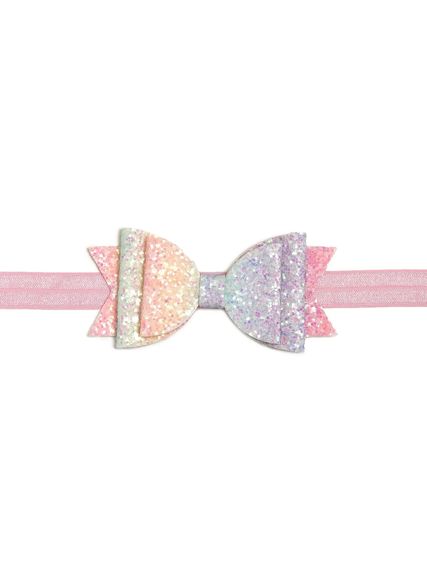 Light Pink Bow Headband