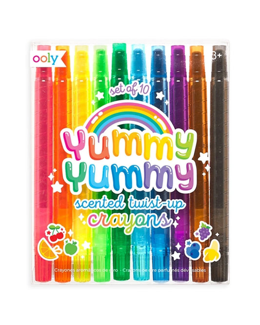 Yummy Yummy Scented Twist Up Crayons