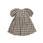 Marley Dress - Charcoal Check