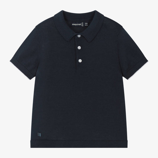 Short Sleeve Polo - Navy