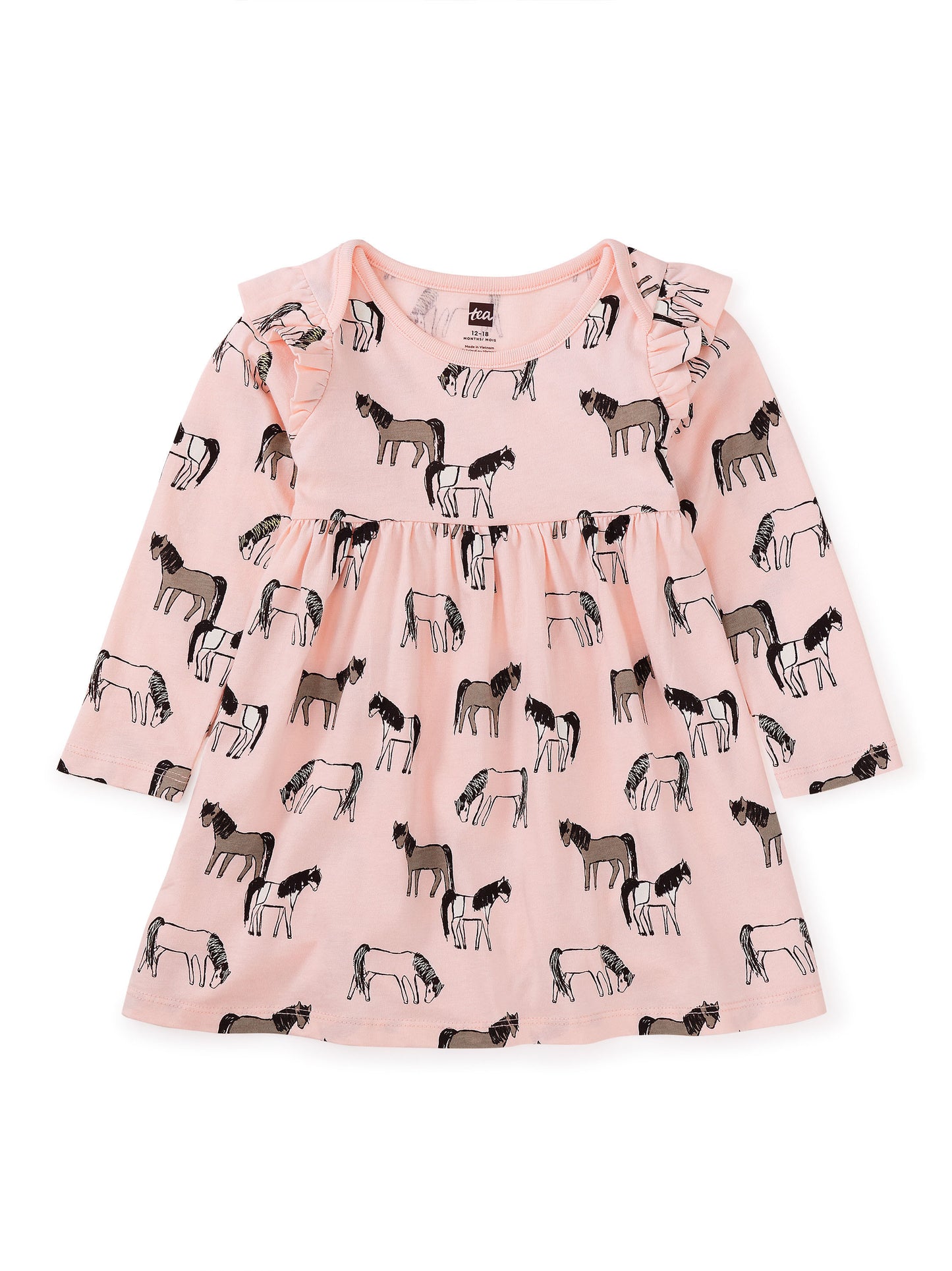 Mighty Mini Baby Dress - Swedish Wild Horse