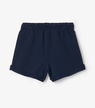 Navy Toddler Pull On Short