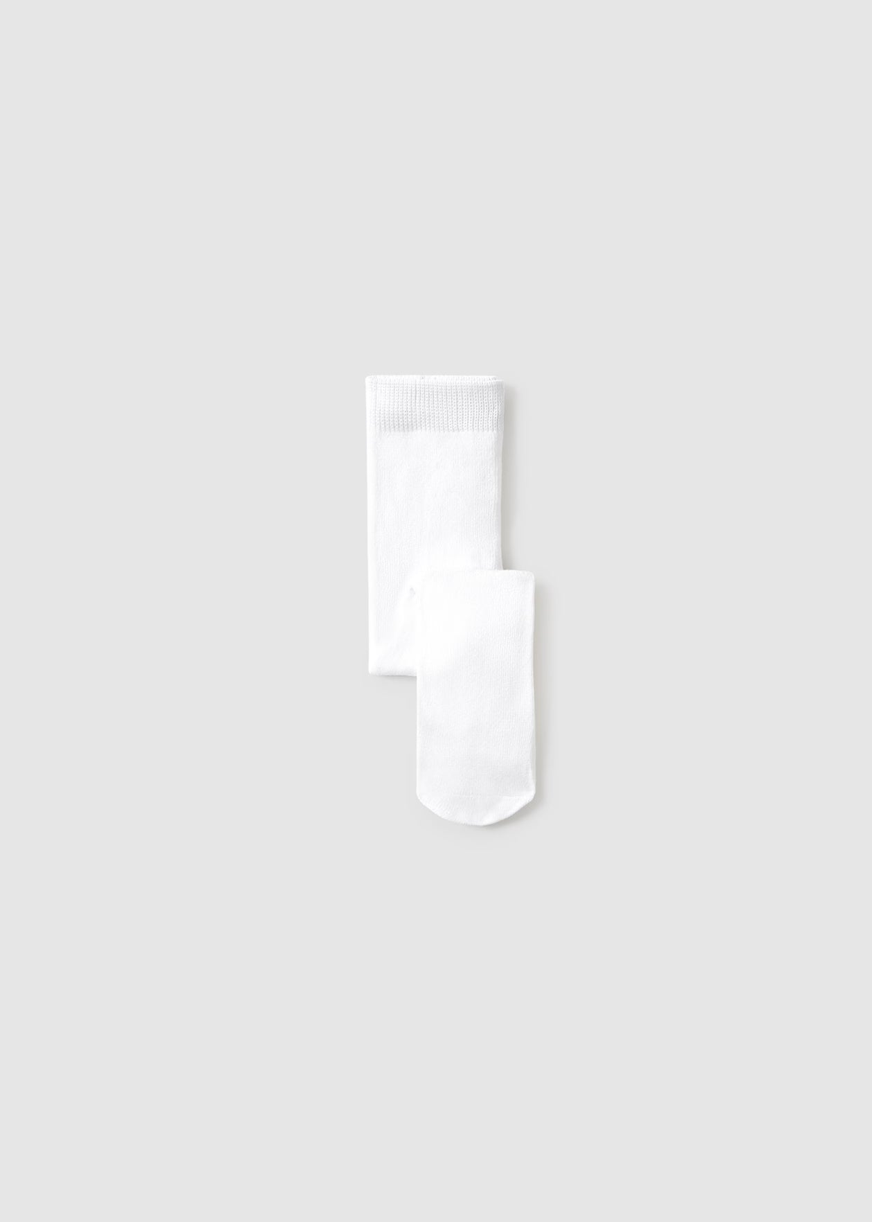 Mayoral Newborn Tights White Little Sprout
