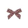 Girl Bow -Plum Floral