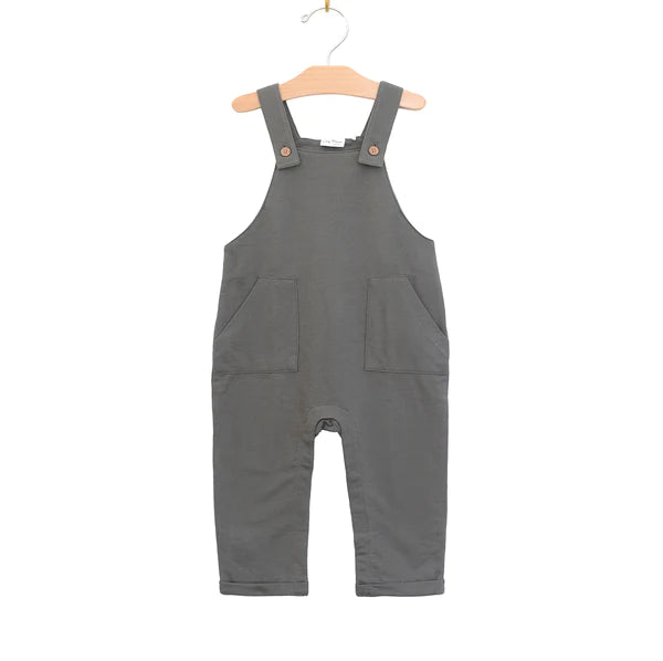 Pocket Overall - Brushed Fleece Pewter