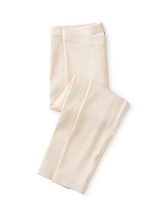 Pointelle Leggings -Birch