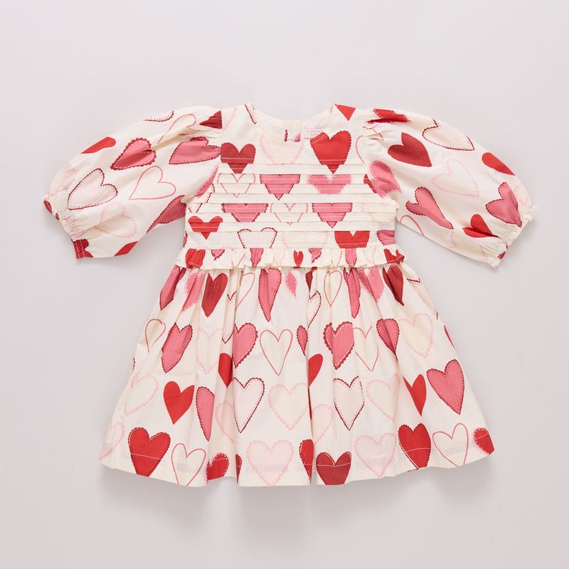 Pink Chicken Girls Renee Dress Gradient Hearts Little Sprout