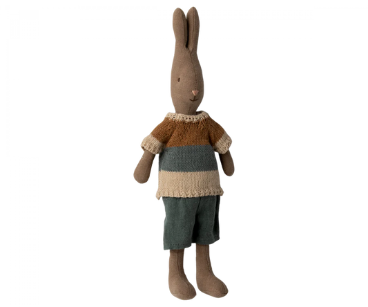 Rabbit Size 2 Brown Shirt and Shorts