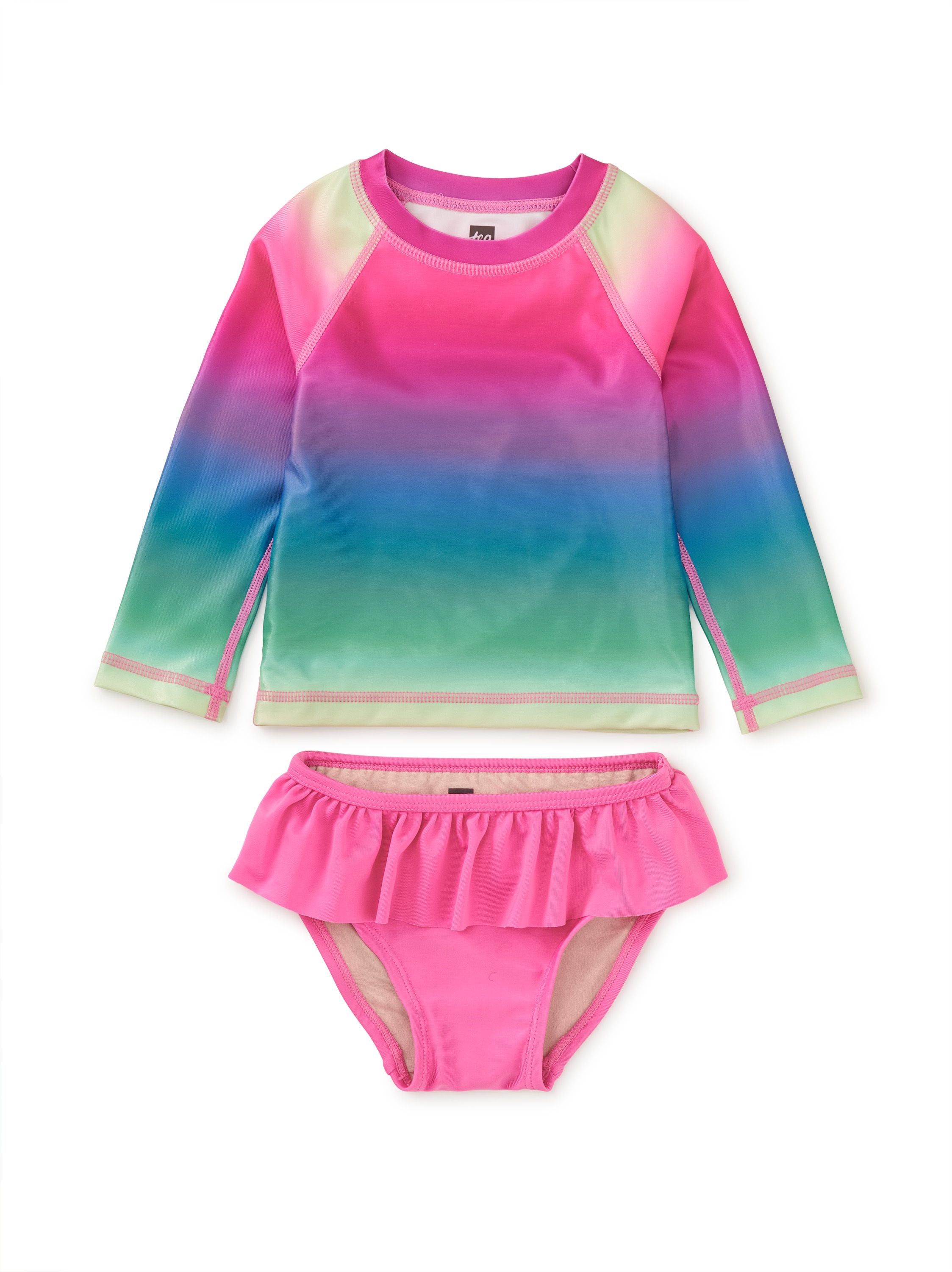 Rash Guard Baby Swim Set - Rio de Janeiro Rainbow