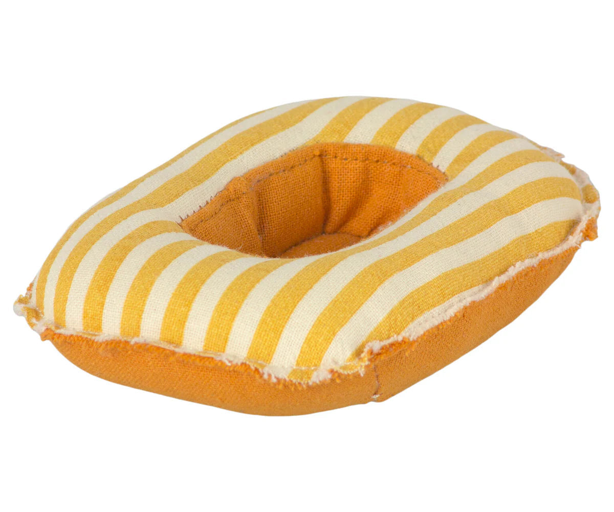 Rubber Boat, Small Mouse - Yellow Stripe-Little Sprout