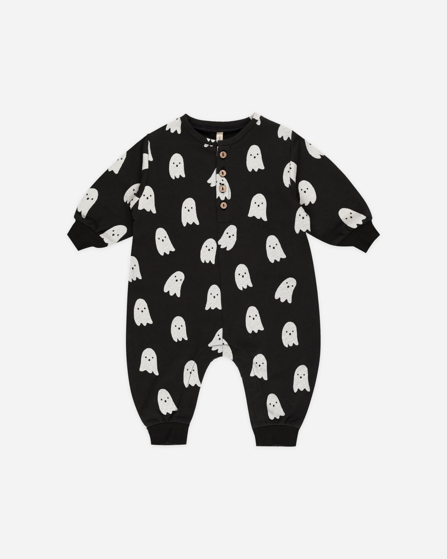 Relaxed Fleece Jumpsuit - Ghosts