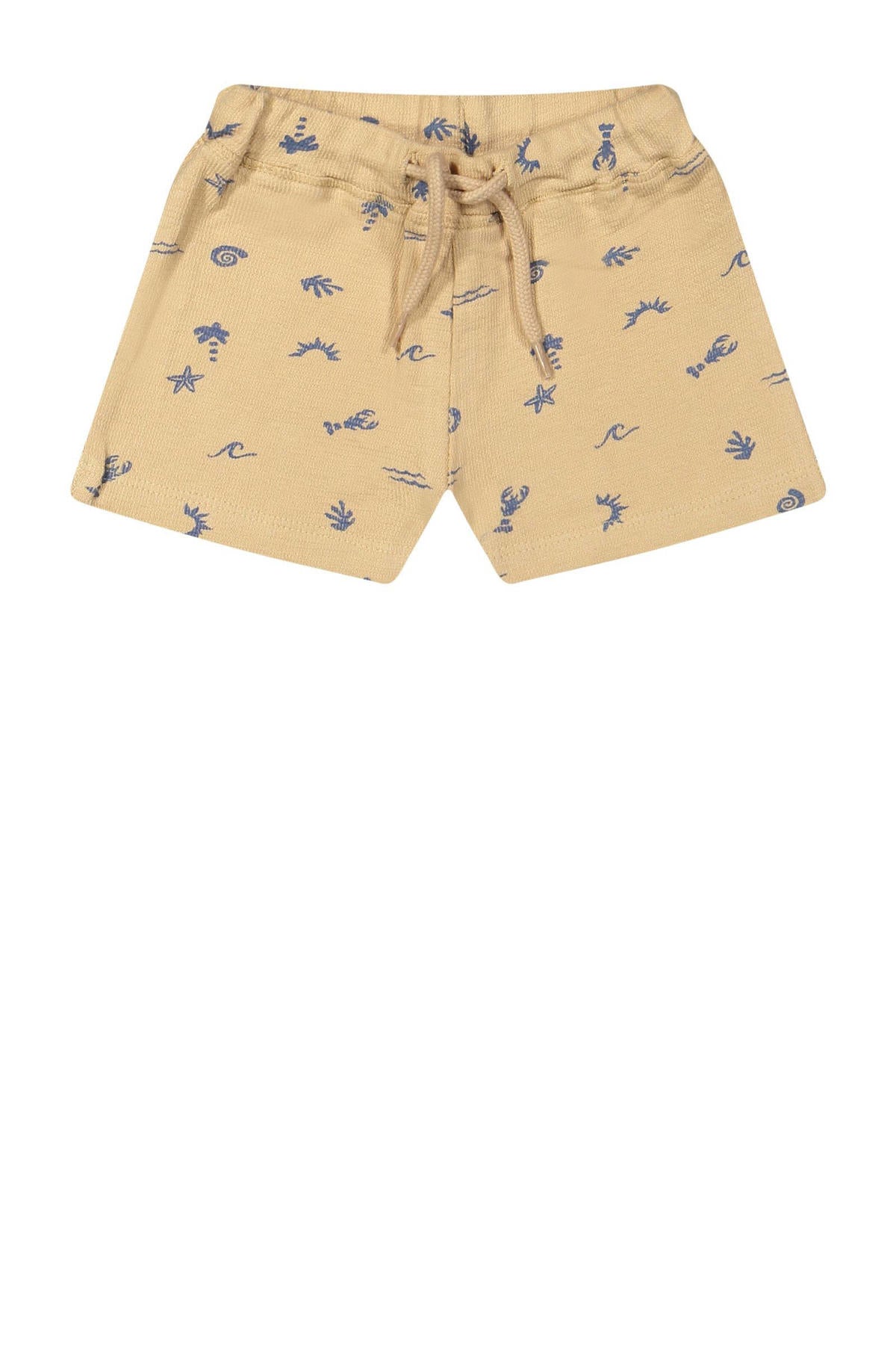 Short Zuri Mesh Knit AOP Sealife-Little Sprout