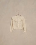 Ruffle Cardigan - Ivory