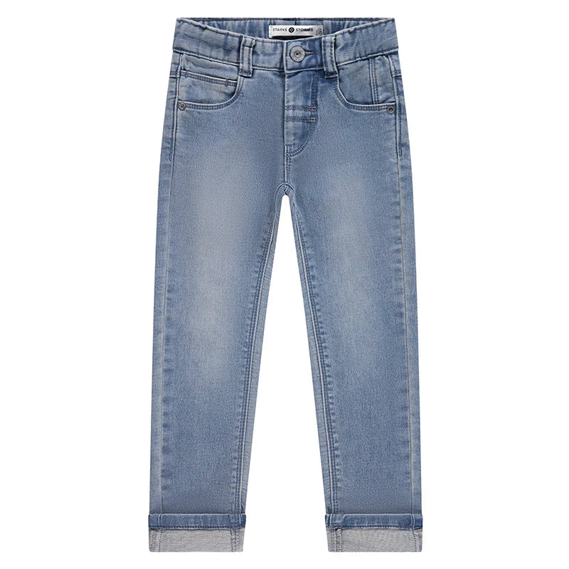 Babyface Boys Jogger Denim Mid Blue Little Sprout