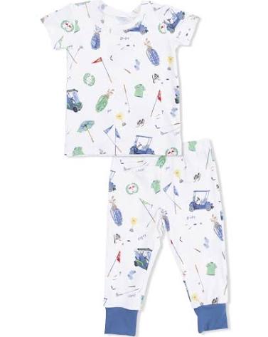 Angel Dear Golf Things Short Sleeve Loungewear Set Little Sprout