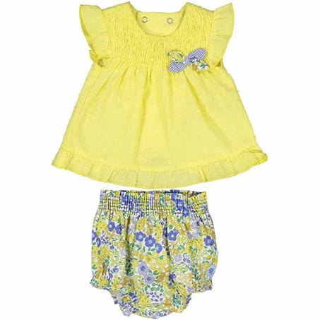 Newborn 2-Piece Plumeti Set - Dandelion