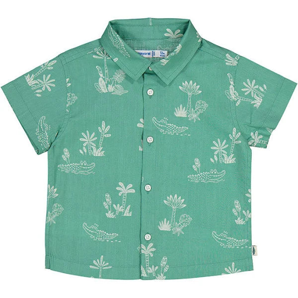 Short Sleeve Shirt - Eucalyptus