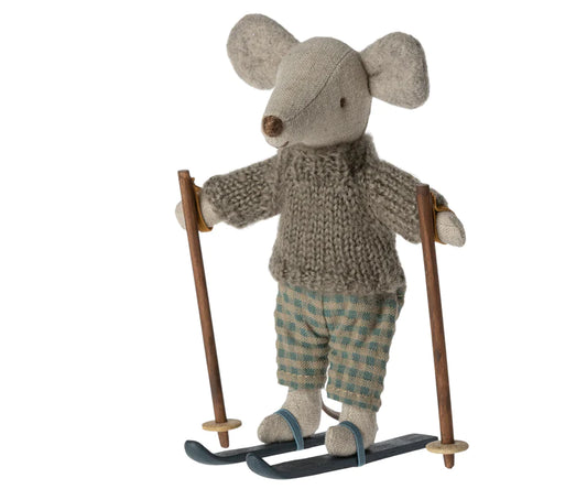 Winter Mouse with Ski Set - Big Brother