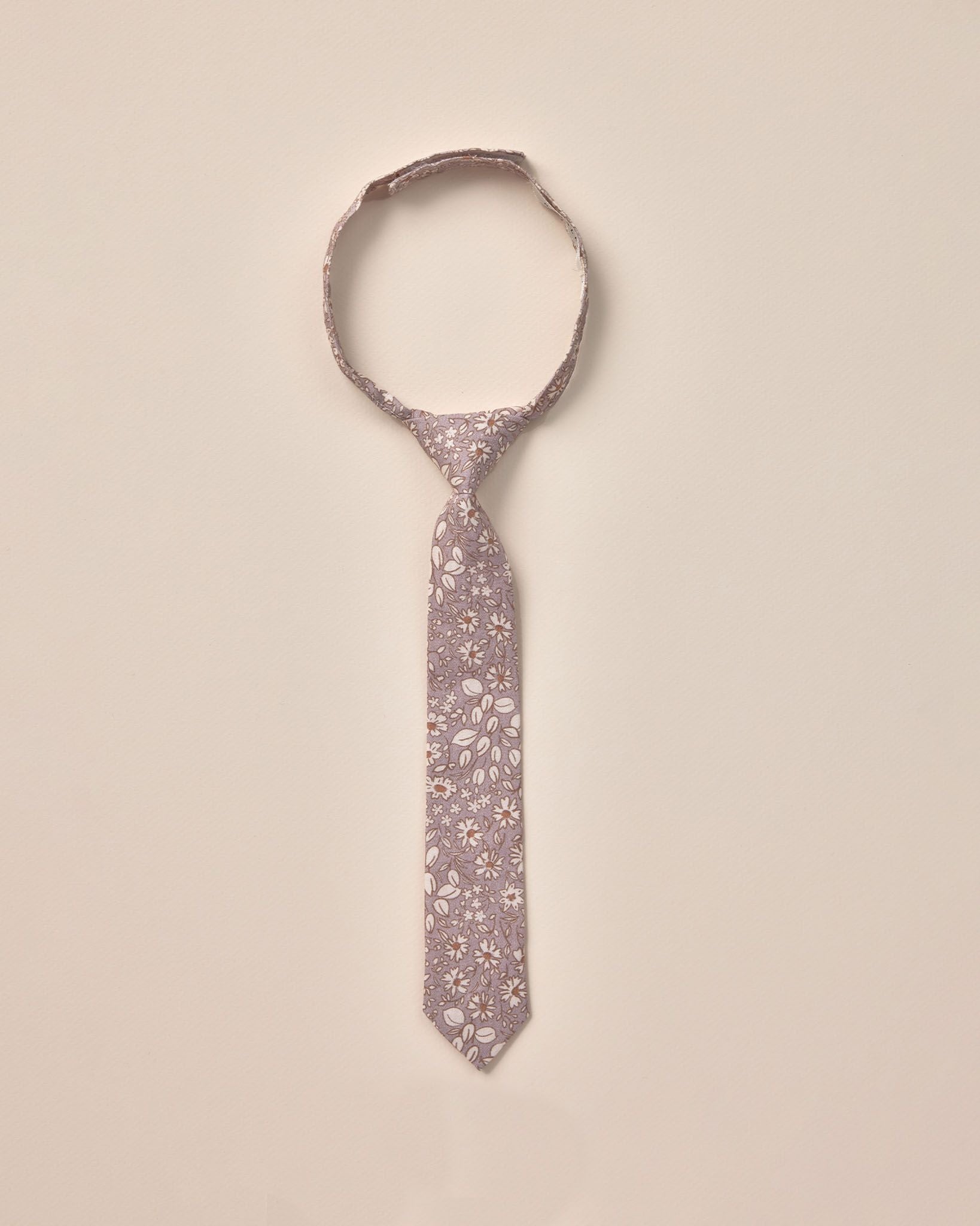 Skinny Tie - Lavender Bloom-Little Sprout