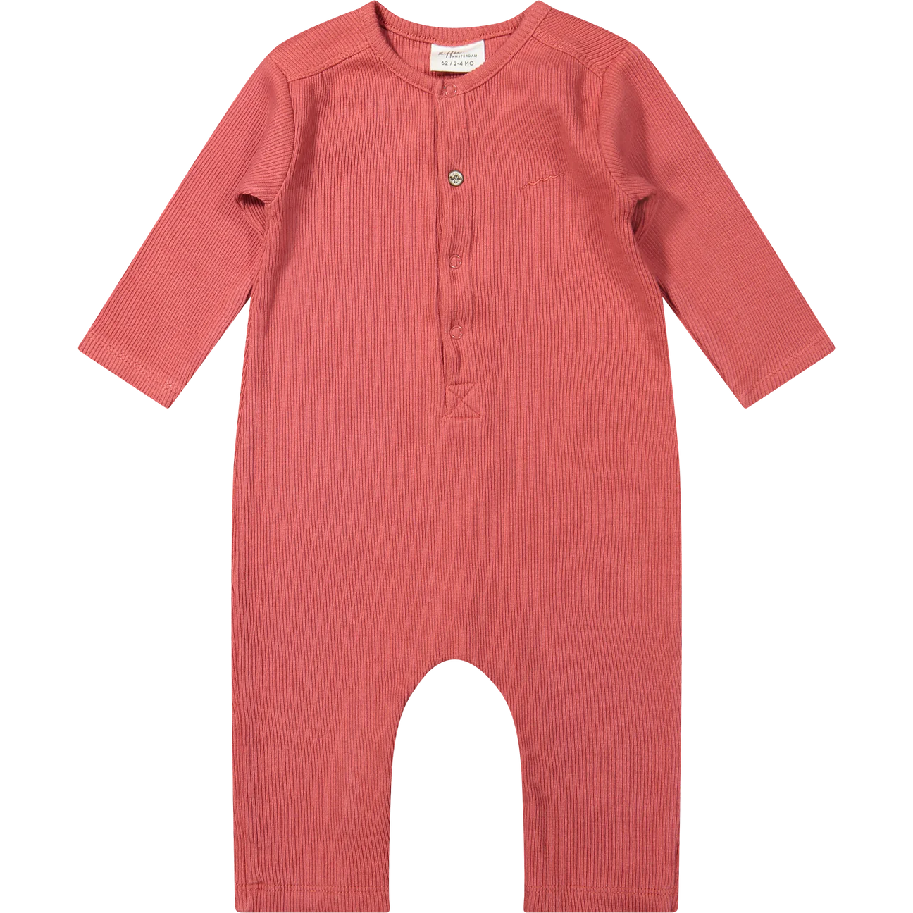 Sky Suit - Derby Rib Pink