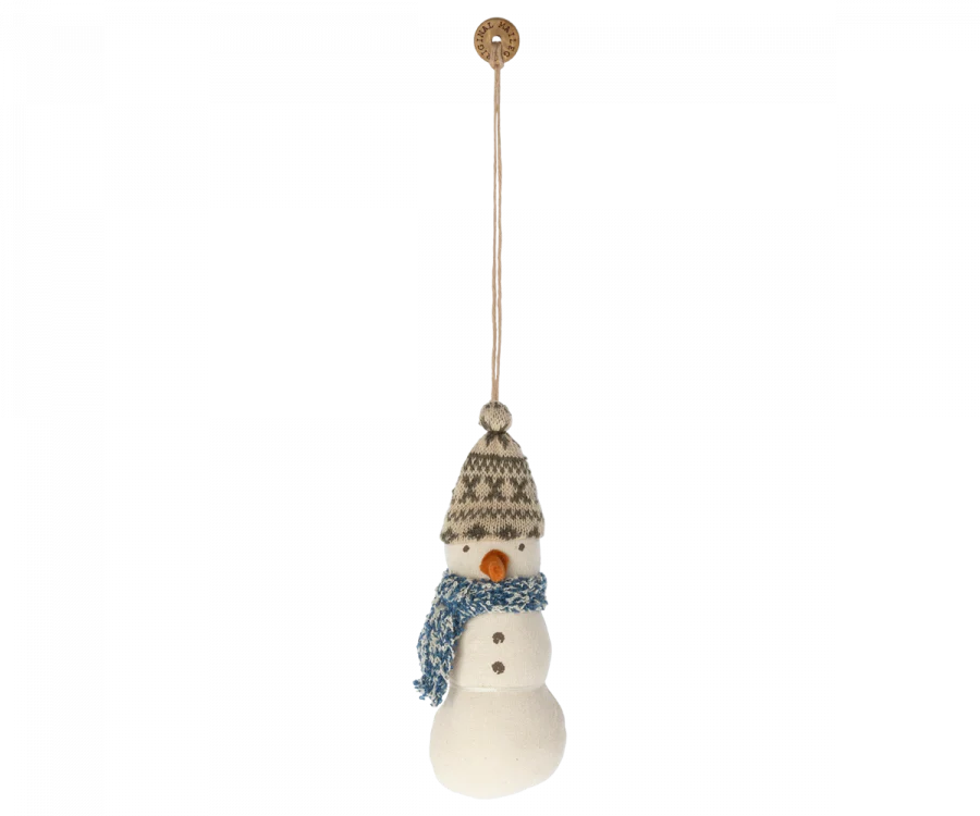 Snowman Ornament, soft