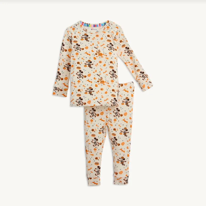Spooky Season Modal Long Sleeve Pajama Set